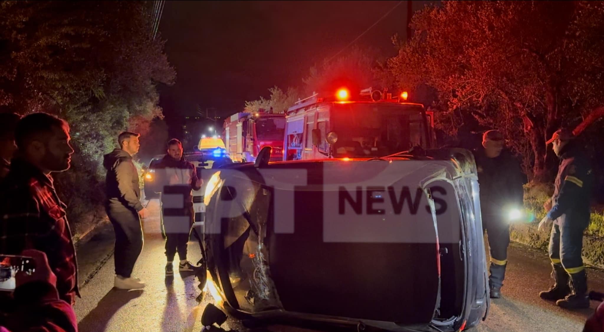 Ηλεία: Σοβαρός τραυματισμός 20χρονου σε τροχαίο στον Πύργο