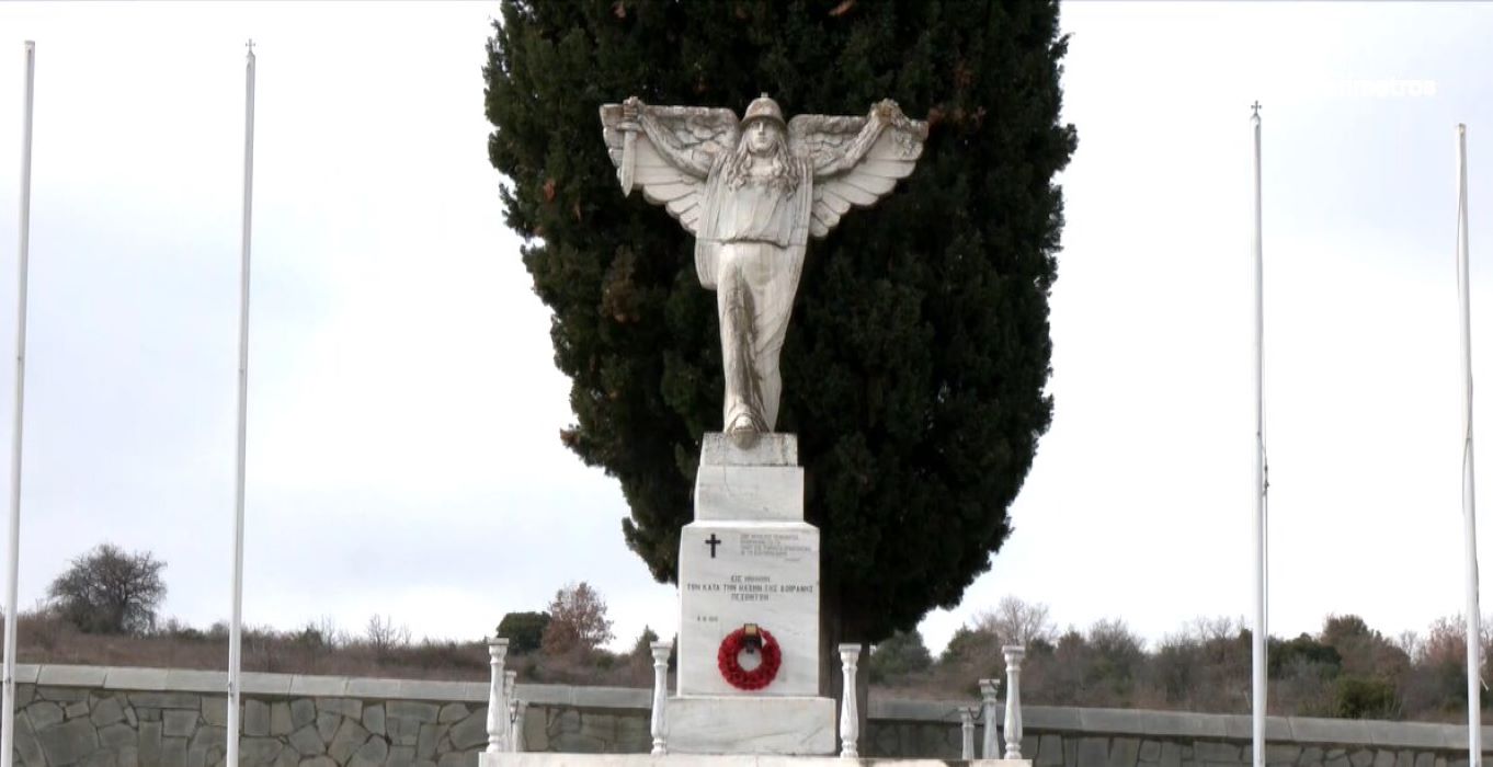 Κοιμητήρια Κρηστώνης – 659 νεκροί Βρετανοί στρατιώτες του Α΄ Π.Π.