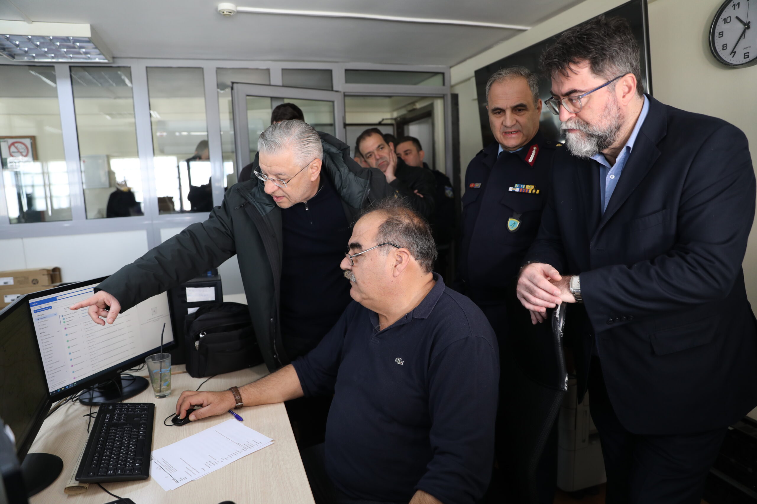 ΕΠΙΣΚΕΨΗ ΣΤΟ ΑΜΑΞΟΣΤΑΣΙΟ Ο.Σ.Υ ΡΕΝΤΗ ΟΙΚΟΝΟΜΟΥ Β.