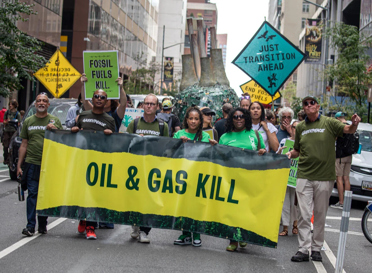 Δικαστήριο σε βάρος της Greenpeace από τον όμιλο Energy Transfer για διαδηλώσεις της περιόδου  2016-2017