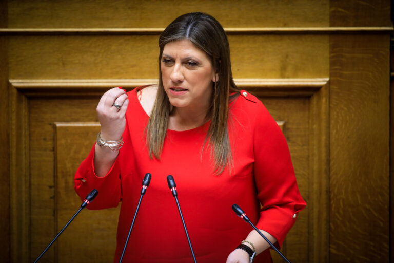 Ζ. Κωνσταντοπούλου: Να ερευνηθεί γιατί δεν ανακοινώθηκε στην Ολομέλεια η δικογραφία για το «μπάζωμα» στα Τέμπη