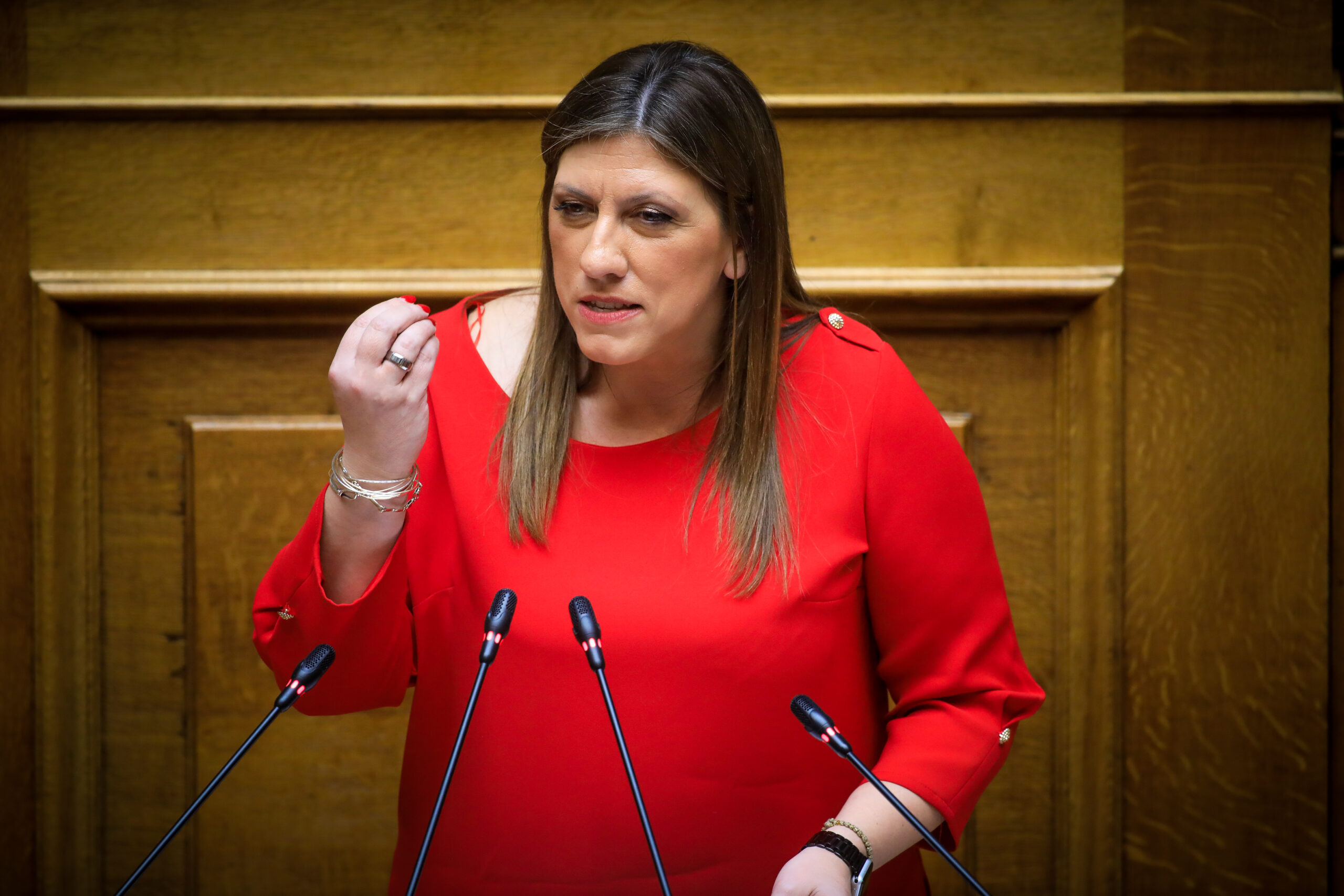 Ζ. Κωνσταντοπούλου: Να ερευνηθεί γιατί δεν ανακοινώθηκε στην Ολομέλεια η δικογραφία για το «μπάζωμα» στα Τέμπη