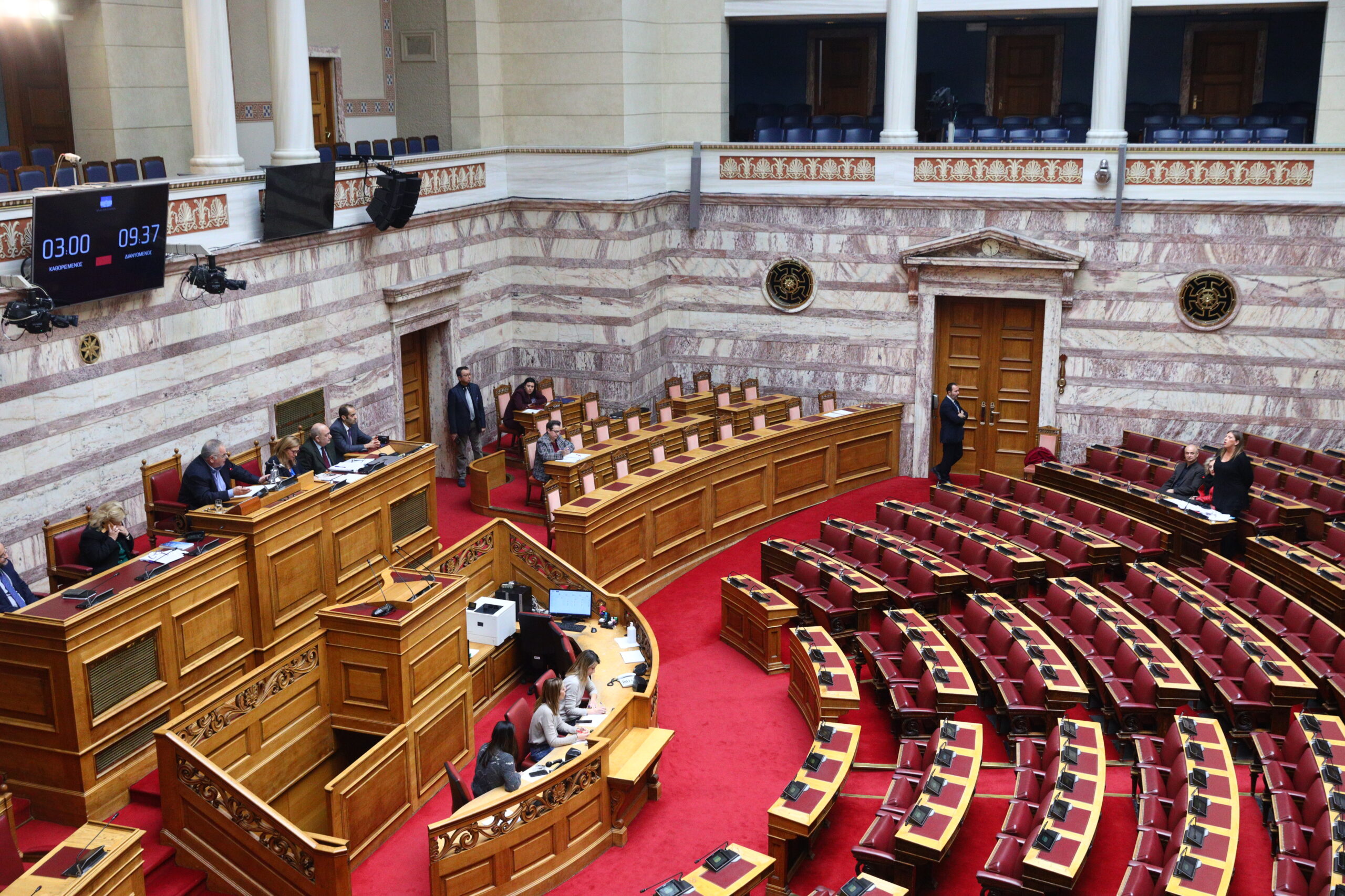 ΣΥΖΗΤΗΣΗ ΕΠΙΚΑΙΡΩΝ ΕΡΩΤΗΣΕΩΝ ΣΤΗΝ ΟΛΟΜΕΛΕΙΑ ΤΗΣ ΒΟΥΛΗΣ (ΓΙΑΝΝΗΣ ΠΑΝΑΓΟΠΟΥΛΟΣ/EUROKINISSI)