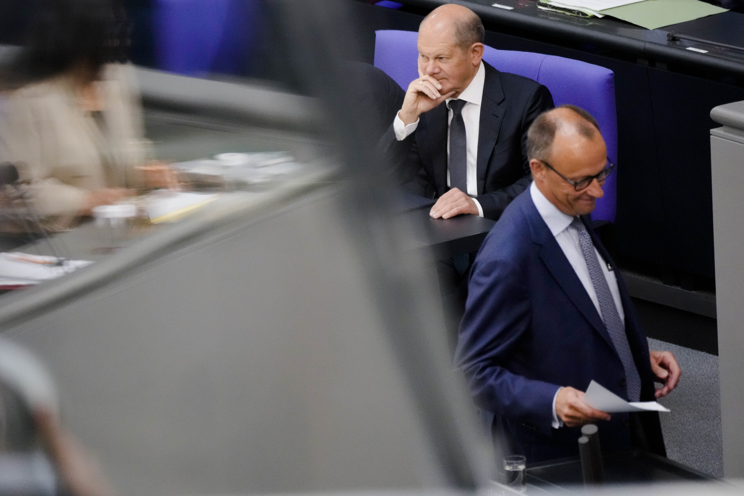 Ο καγκελάριος Μερτς καλεί την Χαμάς να εφαρμόσει το σχέδιο Τραμπ
