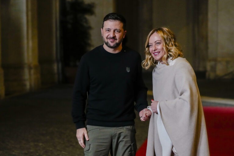 Ιταλία: Τηλεφωνική επικοινωνία Μελόνι με Ζελένσκι – Τι συζητήθηκε