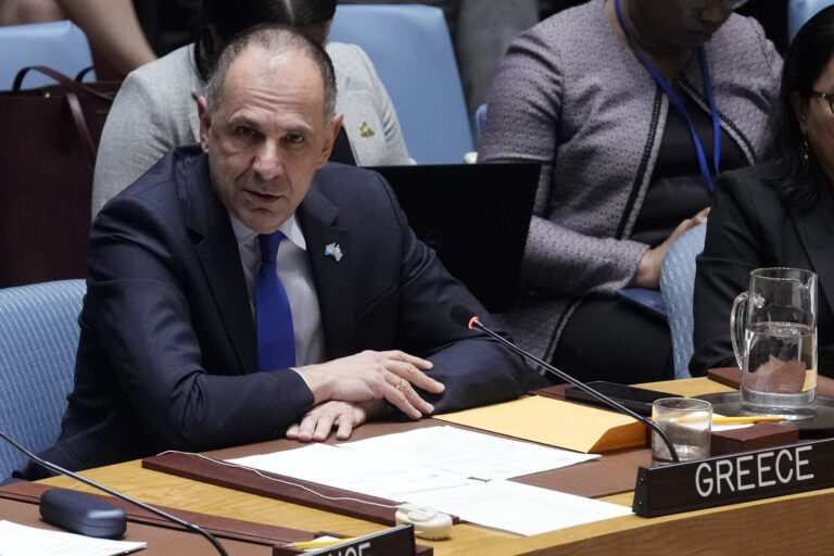 Γ. Γεραπετρίτης στο ΣΑ του ΟΗΕ: Επιτακτική ανάγκη να εργαστούμε όλοι για το τέλος του ολέθρου στην Ουκρανία