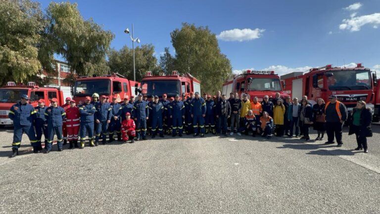 Eπιτυχημένη πυροσβεστική άσκηση στην Αμαλιάδα