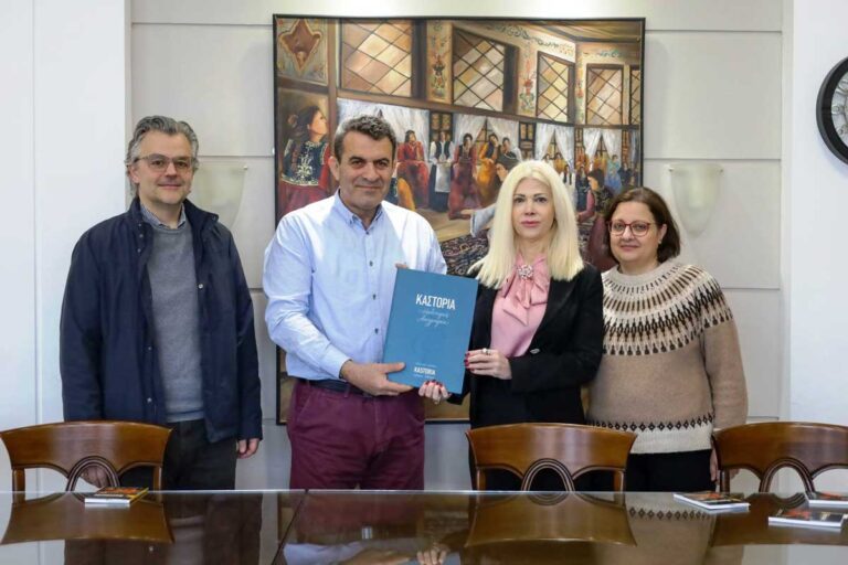 Καστοριά: Επίσκεψη Αντιπρυτάνεως και Εκτελεστικού Διευθυντή του Πανεπιστημίου Δ. Μακεδονίας στον Αντιπεριφερειάρχη
