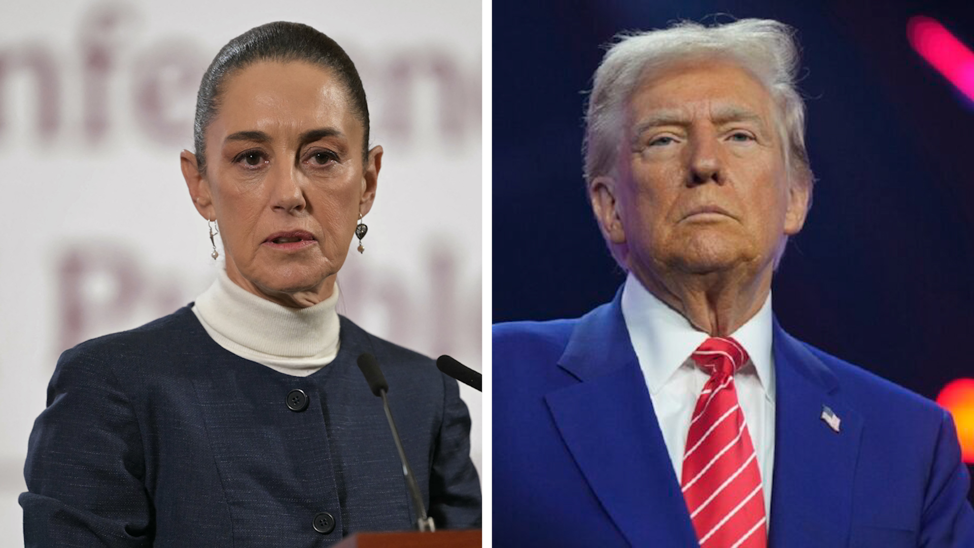 Claudia Sheinbaum trump