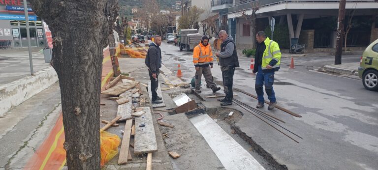Βόλος: ΔΕΥΑΜΒ – Έργο ενίσχυσης του δικτύου ομβρίων στην Αγριά επί των οδών Δρακείας και Δημοκρατίας 