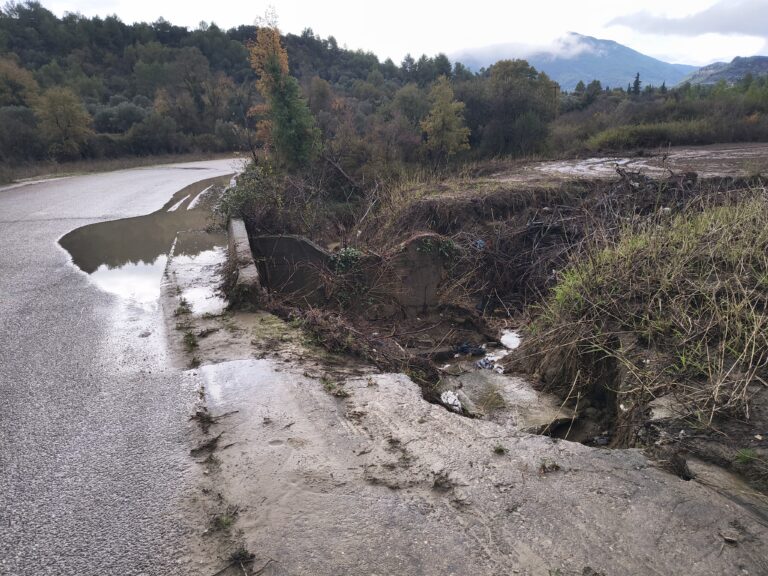 Προβλήματα από την κακοκαιρία στο Δήμο Ανδρίτσαινας – Κρεστένων