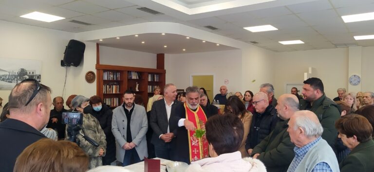 Σε νέο χώρο το ΚΑΠΗ Βέλου Κορινθίας