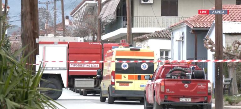 Σε πλήρη εξέλιξη η αστυνομική επιχείρηση για το διπλό φονικό στους Γόννους Λάρισας – Ταμπουρωμένος με χειροβομβίδα βρίσκεται ο δράστης