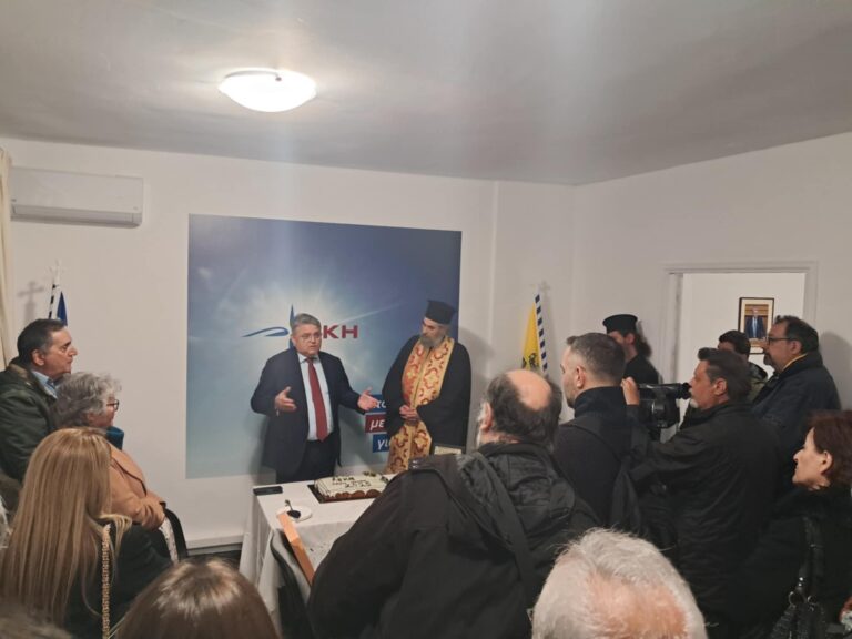 Τα γραφεία της «ΝΙΚΗΣ» στον Πύργο εγκαινίασε ο Δ. Νατσιός