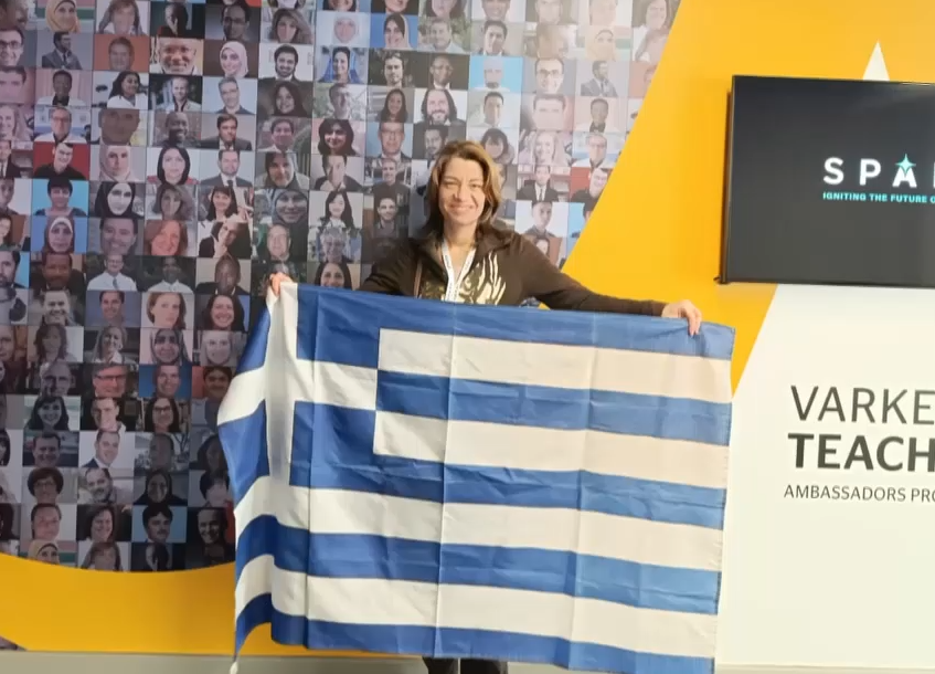 Ελληνίδα καθηγήτρια διεκδίκησε το «νόμπελ» εκπαιδευτικών στο Ντουμπάι