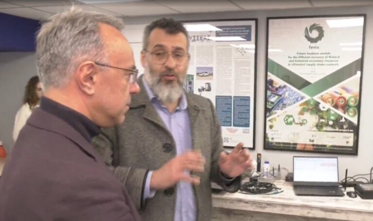 Την κίνηση στο κέντρο της Θεσσαλονίκης επιθεώρησε από το εργαστήριο του ΕΚΕΤΑ ο Χρήστος Σταϊκούρας