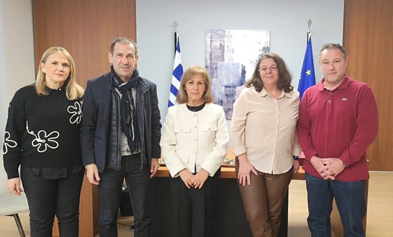 Το ΔΣ της ΕΣΗΕΜ-Θ στην Περιφερειάρχη Κεντρικής Μακεδονίας
