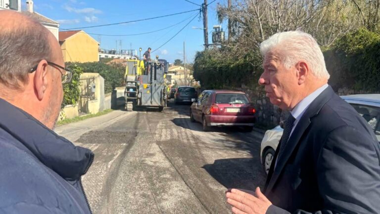 Κέρκυρα: Στην τελική ευθεία για την δημοπράτηση του έργου αναβάθμισης του δρόμου Βρυώνη-Μωραΐτικα  
