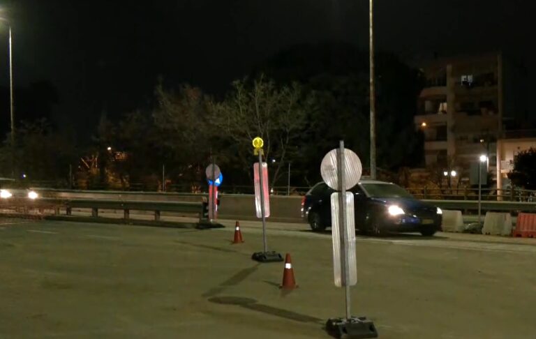 Θεσσαλονίκη: Παραδόθηκε σε αμφίδρομη κίνηση ένα ρεύμα της γέφυρας Δενδροποτάμου