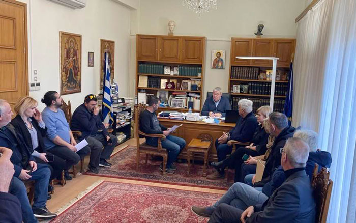 Ιωάννινα: Συνάντηση Περιφερειάρχη Ηπείρου με αντιπροσωπεία αγροτών