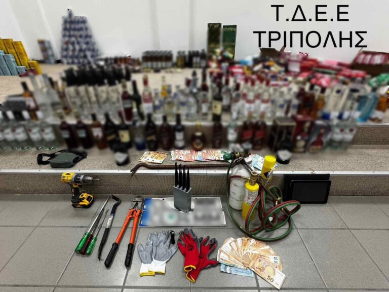 Εξάρθρωση εγκληματικής οργάνωσης – Κλοπές και απόπειρες σε καταστήματα της Πελοποννήσου