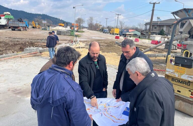 Καρδίτσα: Υπό κατασκευή ο νέος κυκλικός κόμβος Μουζακίου