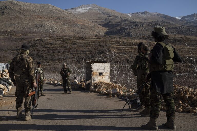 Ανταλλαγή πυρών στα σύνορα Λιβάνου – Συρίας