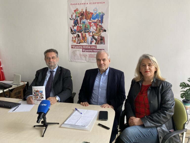 Κλιμάκιο του ΣΥΡΙΖΑ – Προοδευτική Συμμαχία στα Κέντρα Υγείας της Αρκαδίας και στο Παναρκαδικό νοσοκομείο