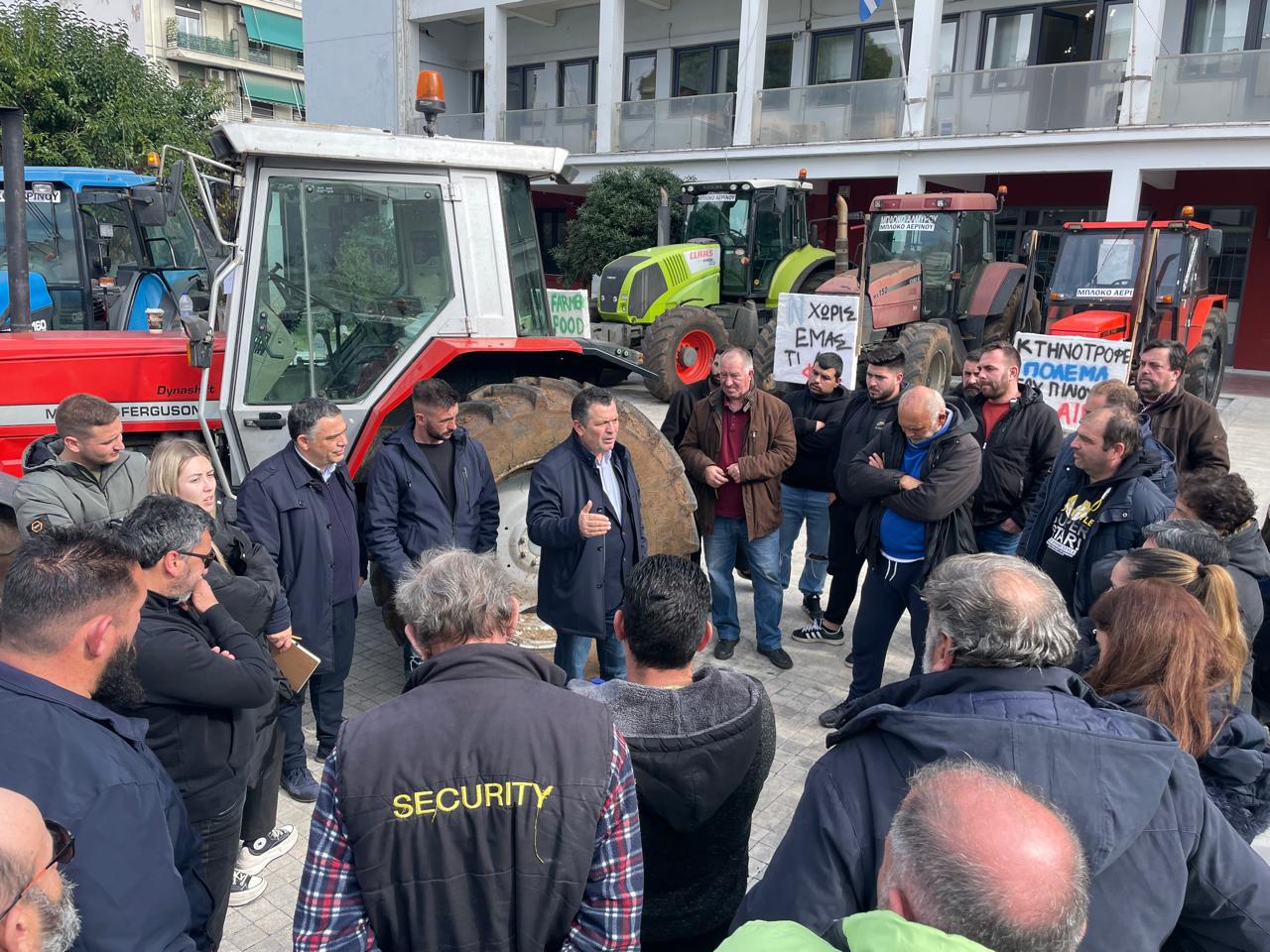 Συνάντηση κτηνοτρόφων- αγροτών Μαγνησίας με τον βουλευτή της ΝΔ Χρ. Μπουκώρο