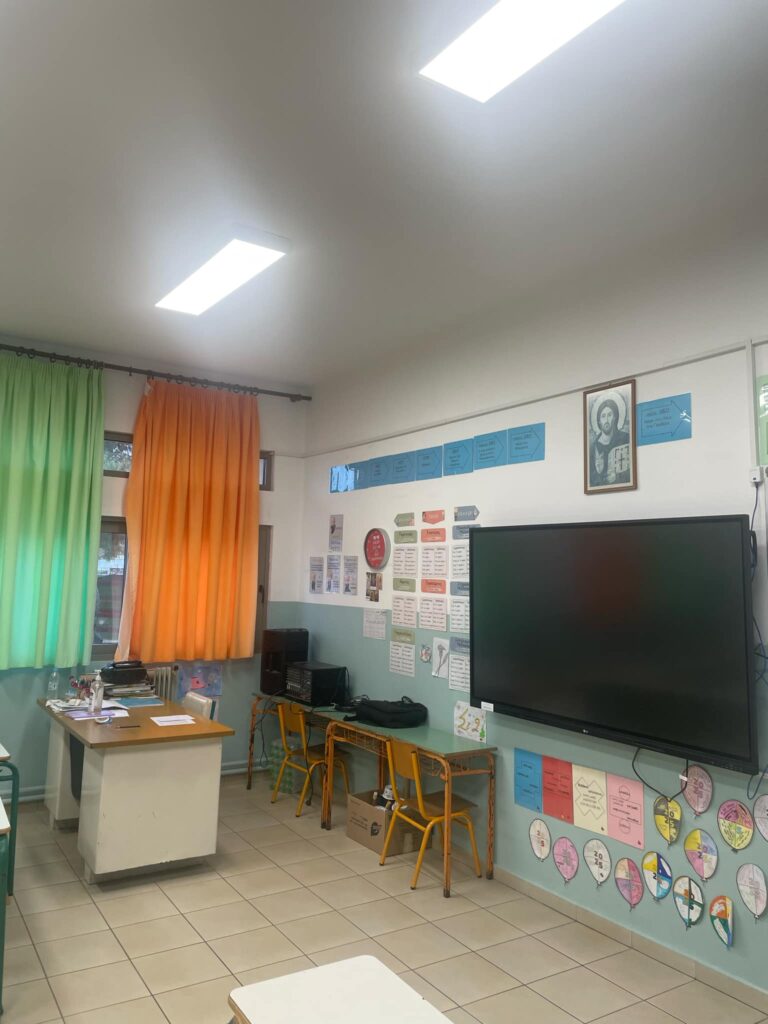 Επισκευάστηκαν τα σημεία από όπου έπεσαν σοβάδες στο 27ο Δημοτικό Σχολείο Βόλου