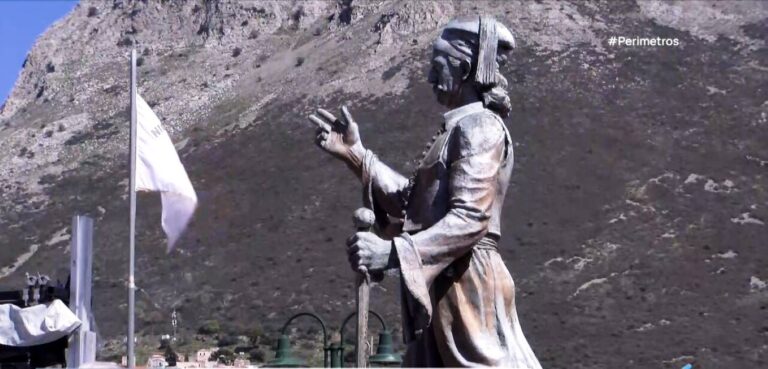 Αναπαράσταση του περίφημου όρκου των Μανιατών