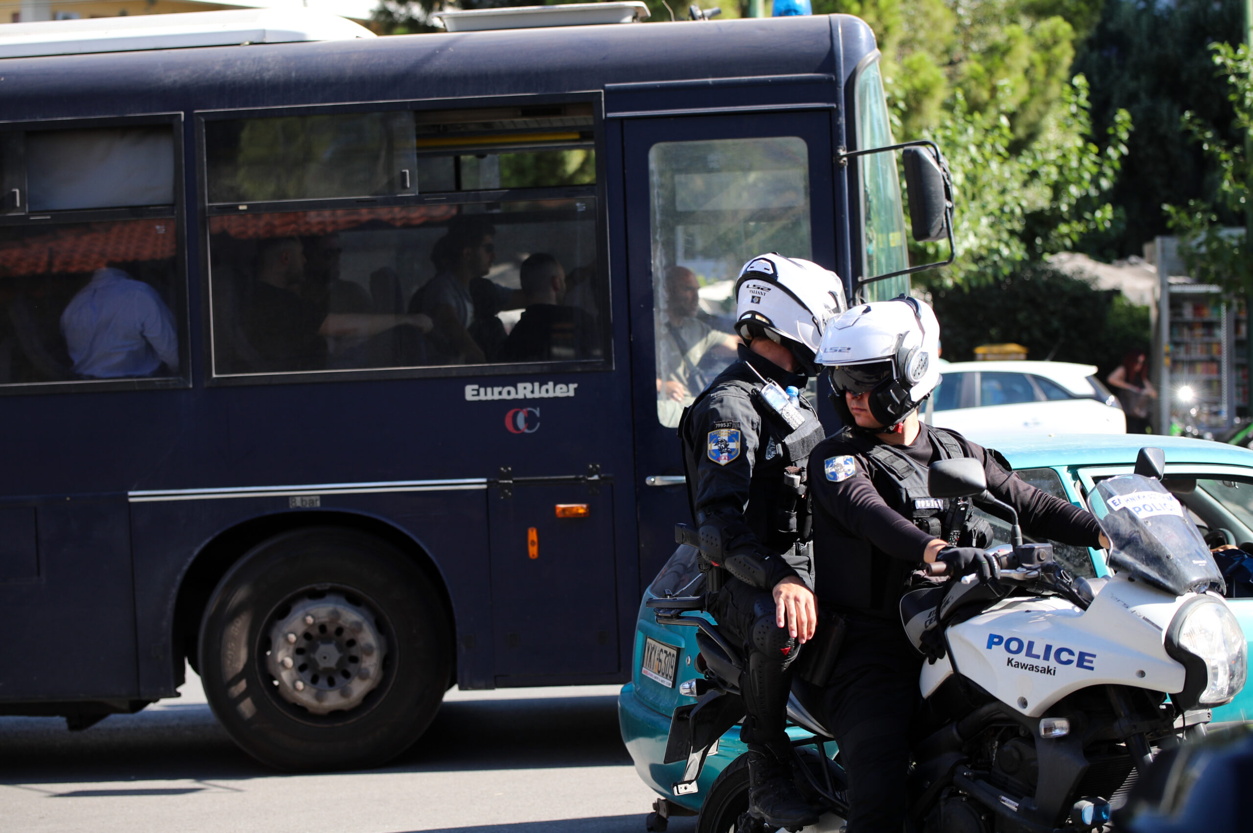 Συμπλοκή οπαδών στην Εθνική Οδό