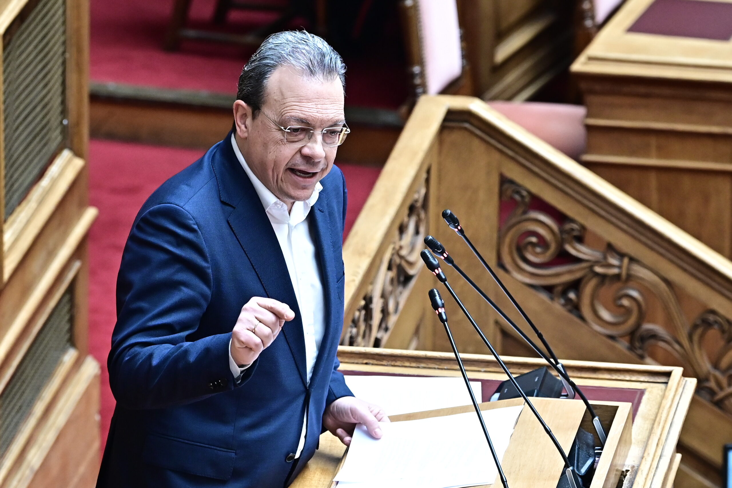 [376214] ΣΥΖΗΤΗΣΗ ΣΤΗΝ ΟΛΟΜΕΛΕΙΑ ΤΗΣ ΒΟΥΛΗΣ ΓΙΑ ΤΗΝ ΣΥΣΤΑΣΗ ΠΡΟΑΝΑΚΡΙΤΙΚΗΣ ΕΠΙΤΡΟΠΗΣ ΓΙΑ ΤΟΝ ΠΡΩΗΝ ΥΦΥΠΟΥΡΓΟ ΧΡΗΣΤΟ ΤΡΙΑΝΤΟΠΟΥΛΟ (ΜΙΧΑΛΗΣ ΚΑΡΑΓΙΑΝΝΗΣ/EUROKINISSI)