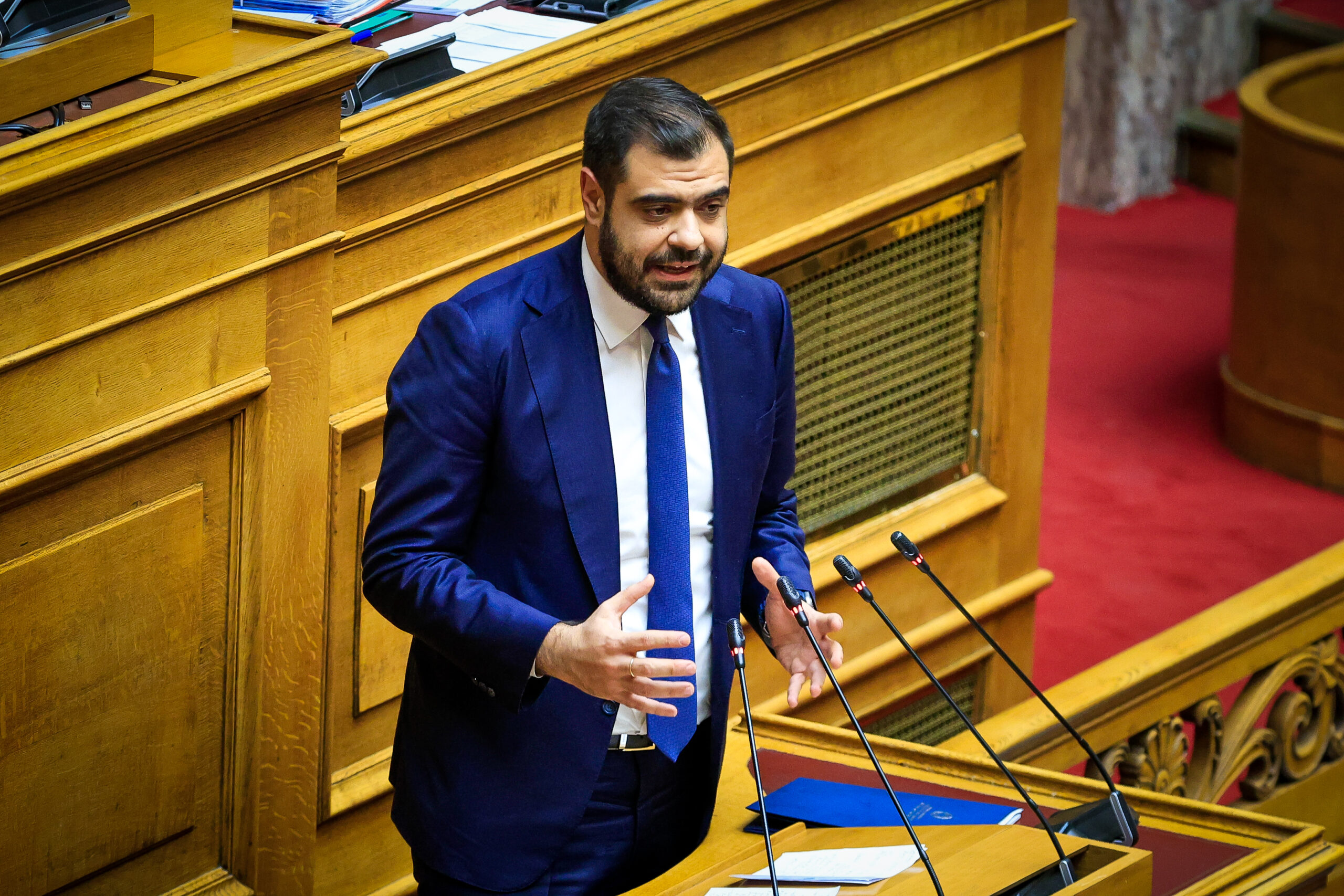 ΠΑΥΛΟΣ ΜΑΡΙΝΑΚΗΣ ΥΠΟΥΡΓΟΣ ΣΥΖΗΤΗΣΗ ΣΤΗΝ ΟΛΟΜΕΛΕΙΑ ΤΗΣ ΒΟΥΛΗΣ ΤΗΣ ΠΡΟΤΑΣΗΣ ΔΥΣΠΙΣΤΙΑΣ ΤΟΥ ΠΑΣΟΚ-ΚΙΝΗΜΑΤΟΣ ΑΛΛΑΓΗΣ ΚΑΤΑ ΤΗΣ ΚΥΒΕΡΝΗΣΗΣ (ΓΙΩΡΓΟΣ ΚΟΝΤΑΡΙΝΗΣ/EUROKINISSI)