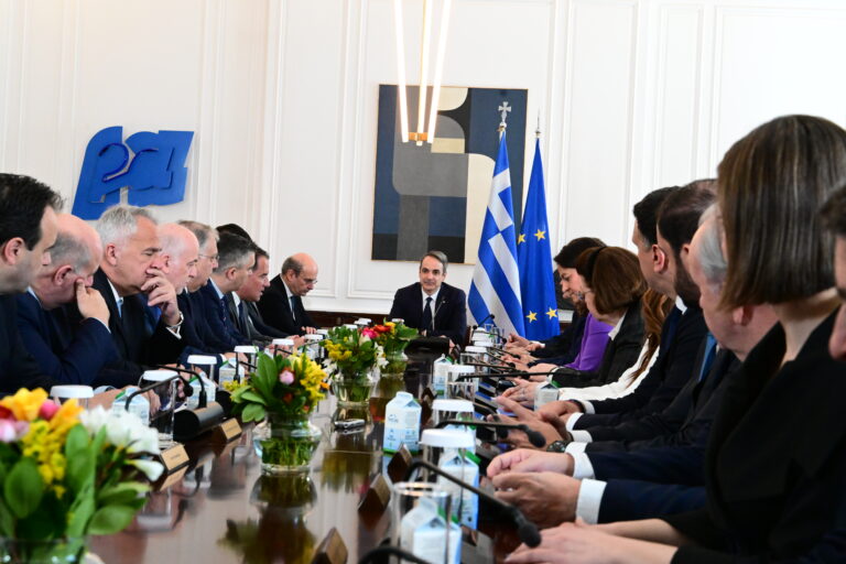 Η μετάδοση της εισήγησης του Πρωθυπουργού στη συνεδρίαση του πρώτου υπουργικού συμβουλίου με τη νέα σύνθεση
