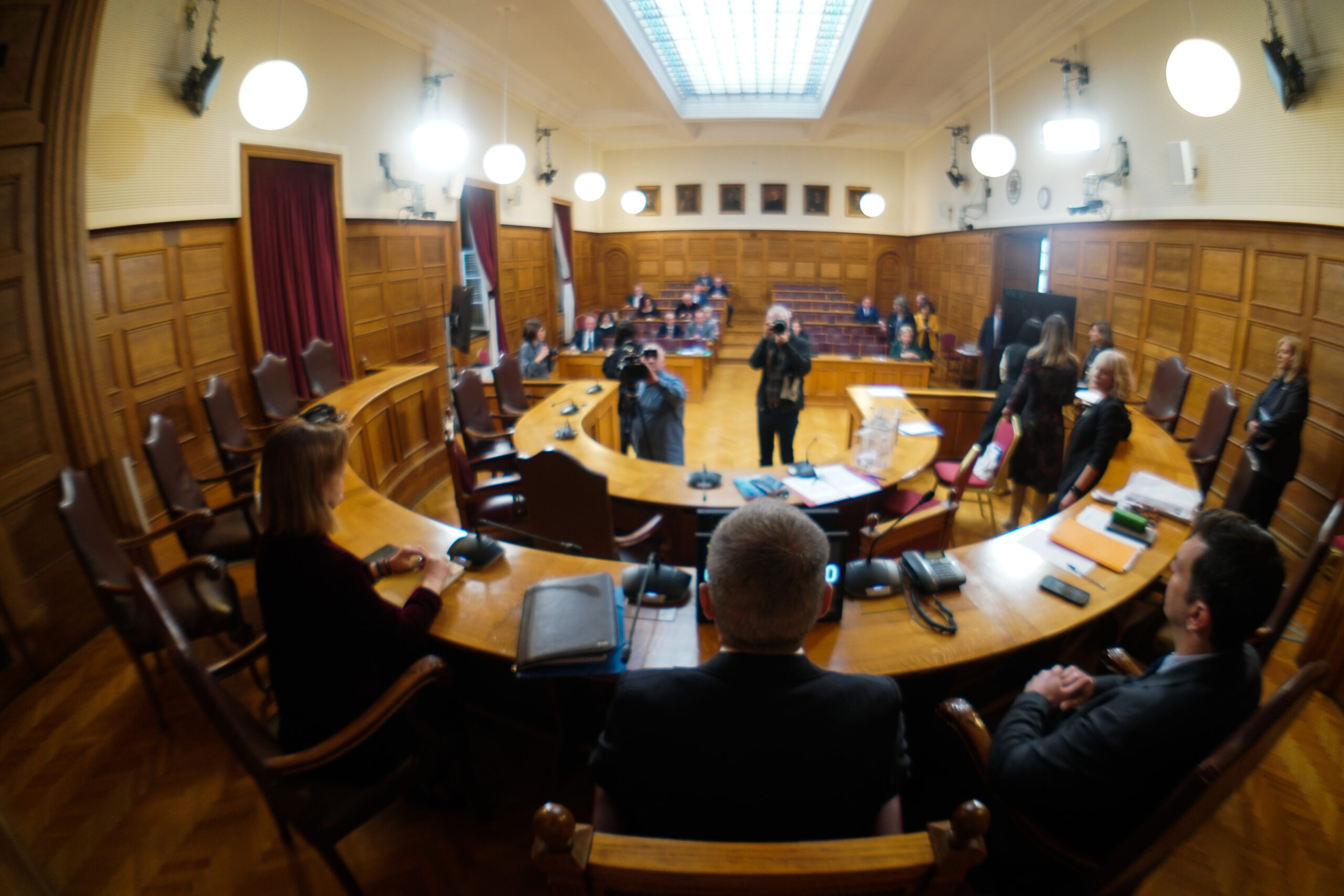 ΣΥΝΕΔΡΙΑΣΗ ΤΗΣ ΠΡΟΑΝΑΚΡΙΤΙΚΗΣ ΕΠΙΤΡΟΠΗΣ ΓΙΑ ΤΟΝ ΧΡΗΣΤΟ ΤΡΙΑΝΤΟΠΟΥΛΟ (ΓΙΩΡΓΟΣ ΚΟΝΤΑΡΙΝΗΣ/EUROKINISSI)