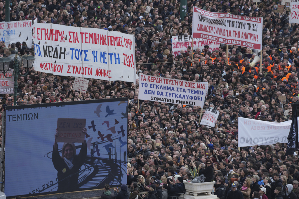 Greece Strike Rail Disaster