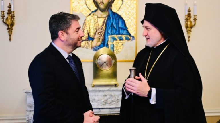 Συνάντηση Ελπιδοφόρου – Ανδρουλάκη στη Νέα Υόρκη
