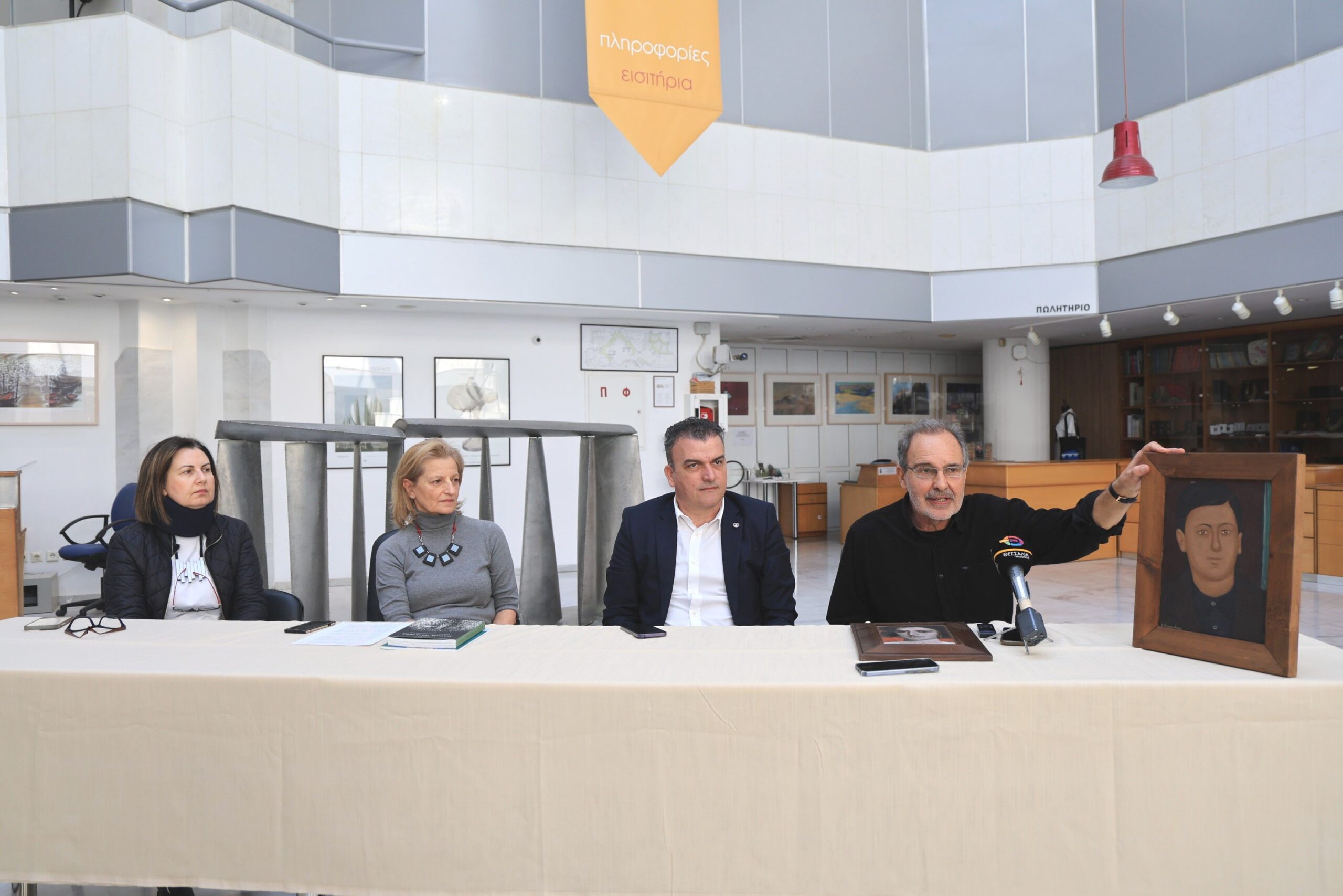 Δημοτική Πινακοθήκη Λάρισας: Εγκαινιάζεται διπλή έκθεση με σπάνια έργα εικαστικών της γενιάς του ’30