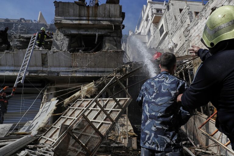 Συρία: Αεροπορική επιδρομή του Ισραήλ στη Δαμασκό – «Χτύπημα κατά τρομοκρατών που μας απειλούν» λένε οι IDF