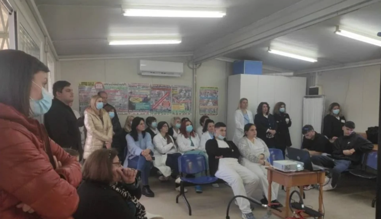 Ενημέρωση για πυροπροστασία στο Νοσοκομείο Αμαλιάδας