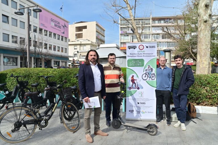 Δήμος Λαρισαίων: Συνεργασία με το Πανεπιστήμιο Πατρών για την ανακύκλωση και τη βιώσιμη αστική κινητικότητα