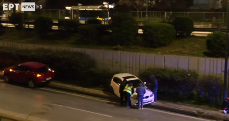 Τροχαίο στη Λεωφόρο Μεσογείων – Σύγκρουση δύο οχημάτων στο ρεύμα ανόδου