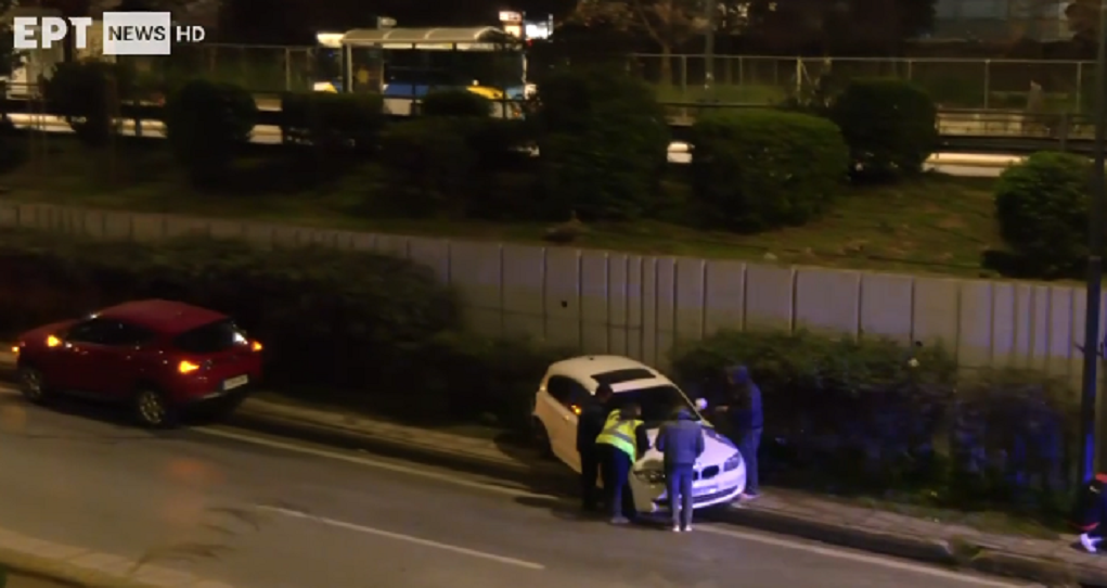 Τροχαίο στη Λεωφόρο Μεσογείων – Σύγκρουση δύο οχημάτων στο ρεύμα ανόδου