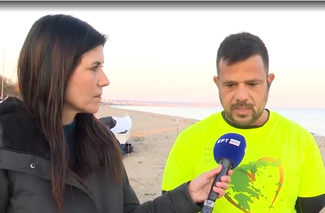 Θεσσαλονίκη-Χανιά: Ένα ταξίδι με SUP για την πρόληψη του καρκίνου