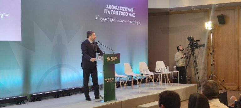 Ανδρουλάκης από Ιωάννινα: Το ΠΑΣΟΚ επέστρεψε για μια προοδευτική πολιτική αλλαγή