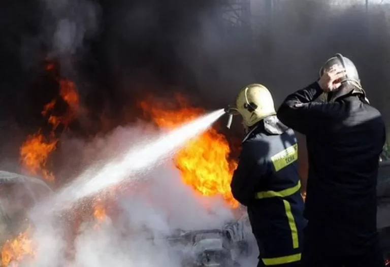 Χανιά: Φωτιά σε όχημα εν κινήσει στα Σφακιά