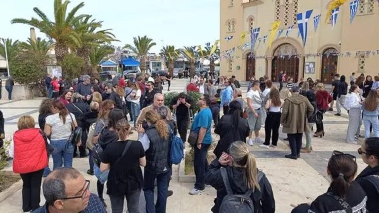 Ηράκλειο: Συγκέντρωση διαμαρτυρίας και πορεία για το Γυμνάσιο Νέας Αλικαρνασσού