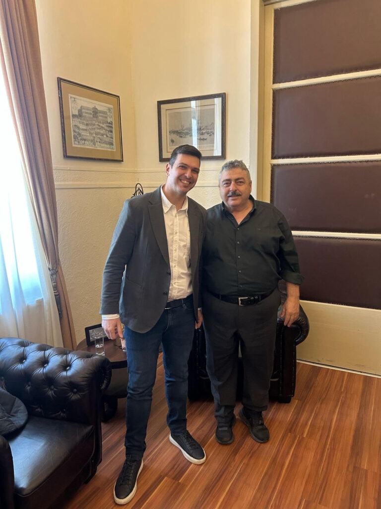 Συνάντηση Αλέξανδρου Μαρκογιαννάκη με τον Αντιπεριφερειάρχη Χανίων