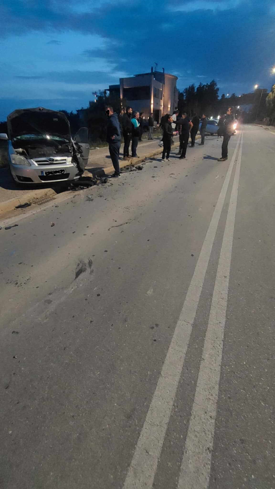 Σοβαρό τροχαίο στην Παλαιόχωρα Χανίων